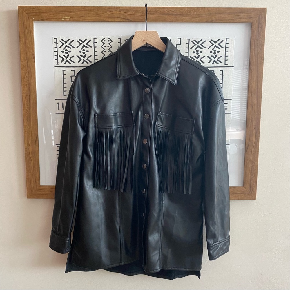 Blank‎ NYC Fringe Button Down